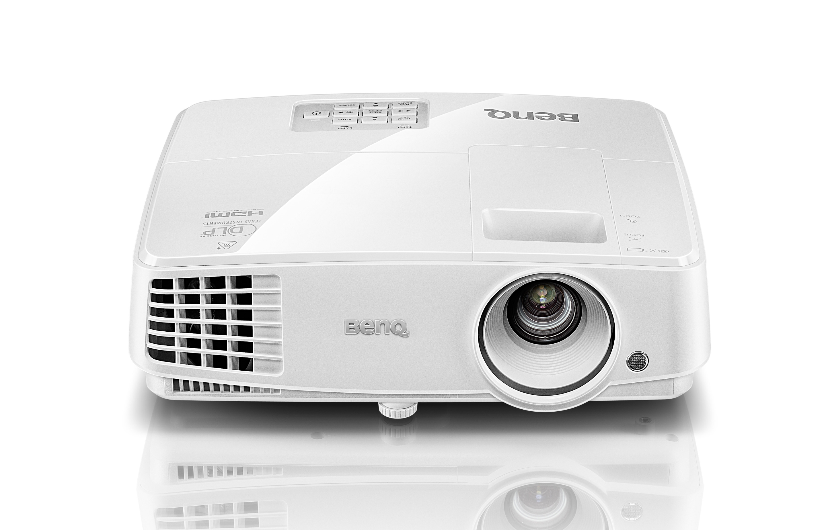 Miniatura Projetor BenQ MS524B 3.200 Ansi Lumens  Resolução SVGA (800X600