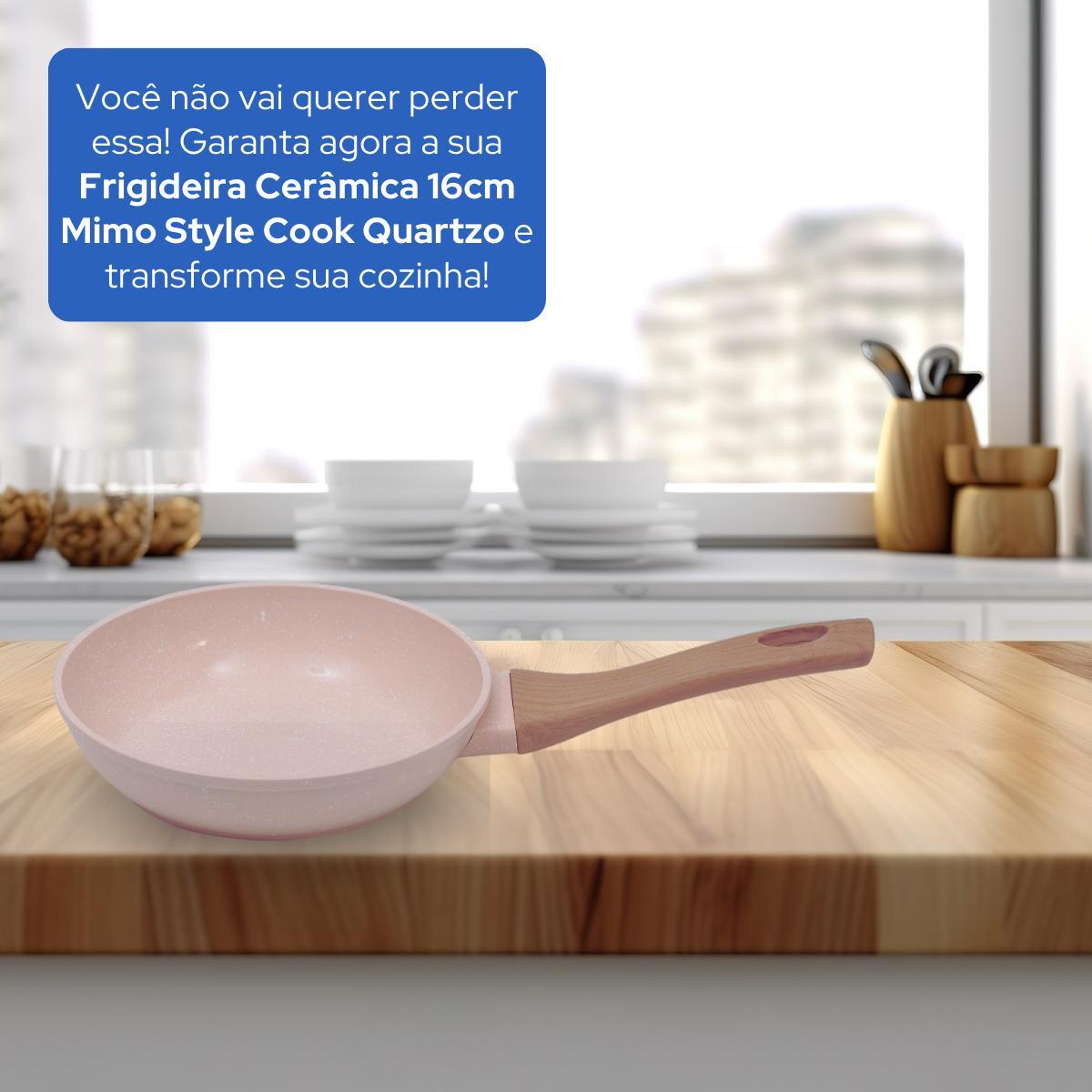 Miniatura Frigideira Cerâmica 16Cm Mimo Style Cook Quartzo