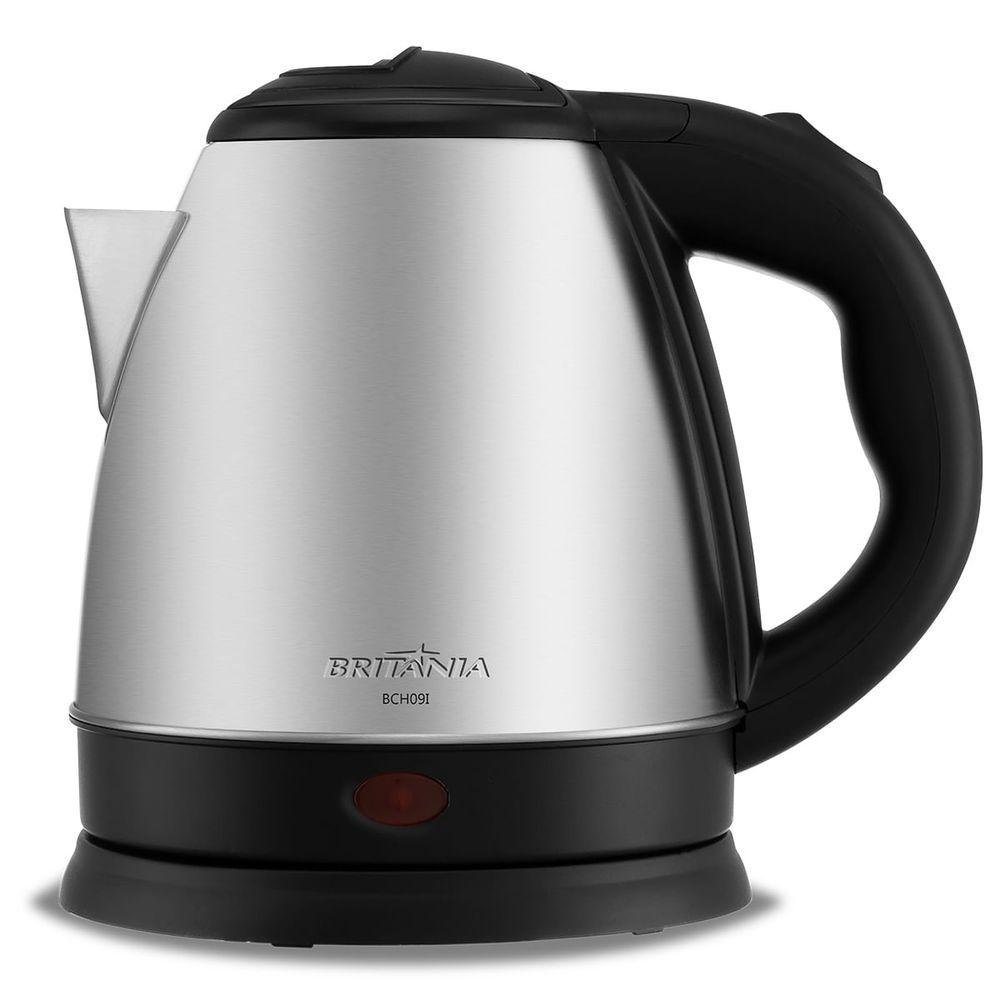 Miniatura Chaleira Elétrica Britânia BCH09I 1,2L  Inox 110V