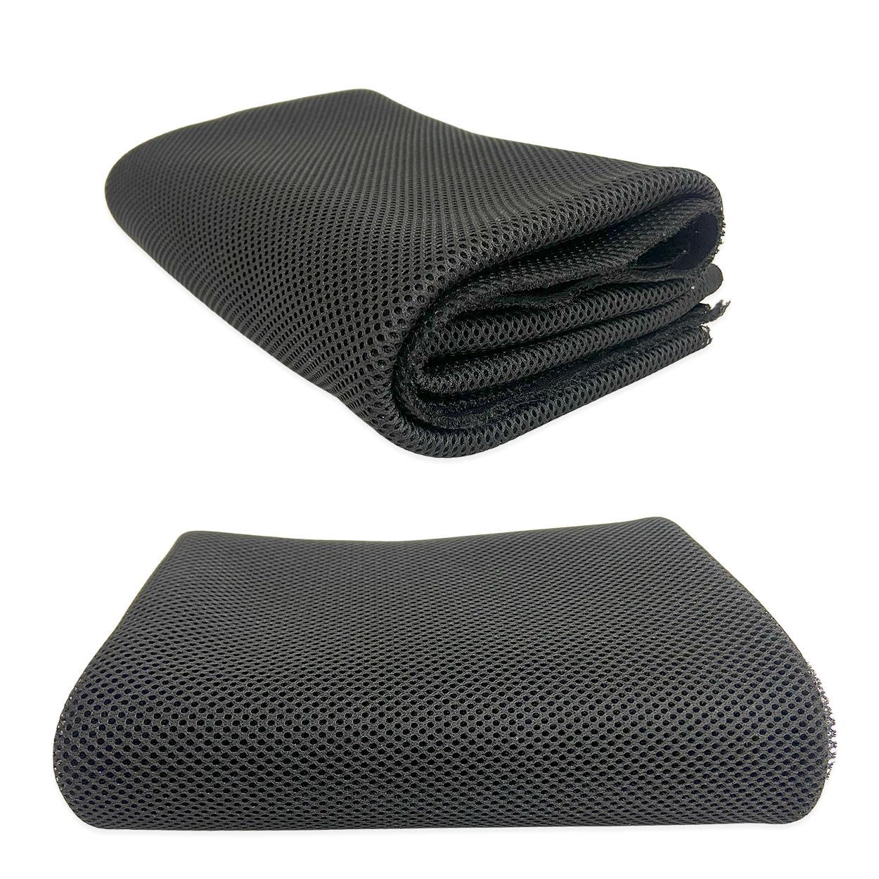 Miniatura Tecido Ortofônico Preto P Telas De Caixas Desom 140Cmx100Cm