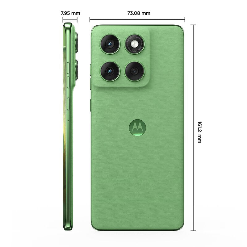 Smartphone Motorola Edge 60 5G - Verde, 512GB, 24GB (12 GB RAM+12 GB Ram Boost), Câmera Dupla 50MP Sony e Tela de 6.7"
