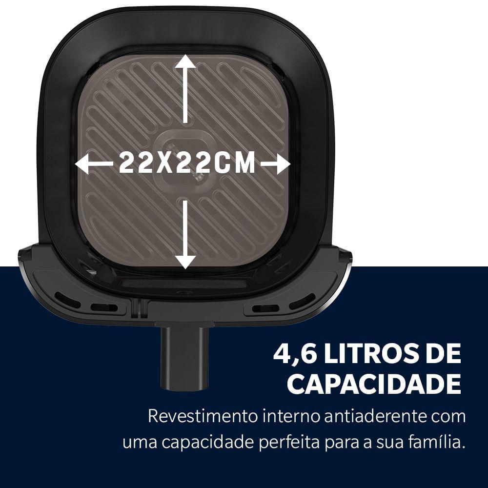 Miniatura Fritadeira Oster Inox Compact 4,6L 220V