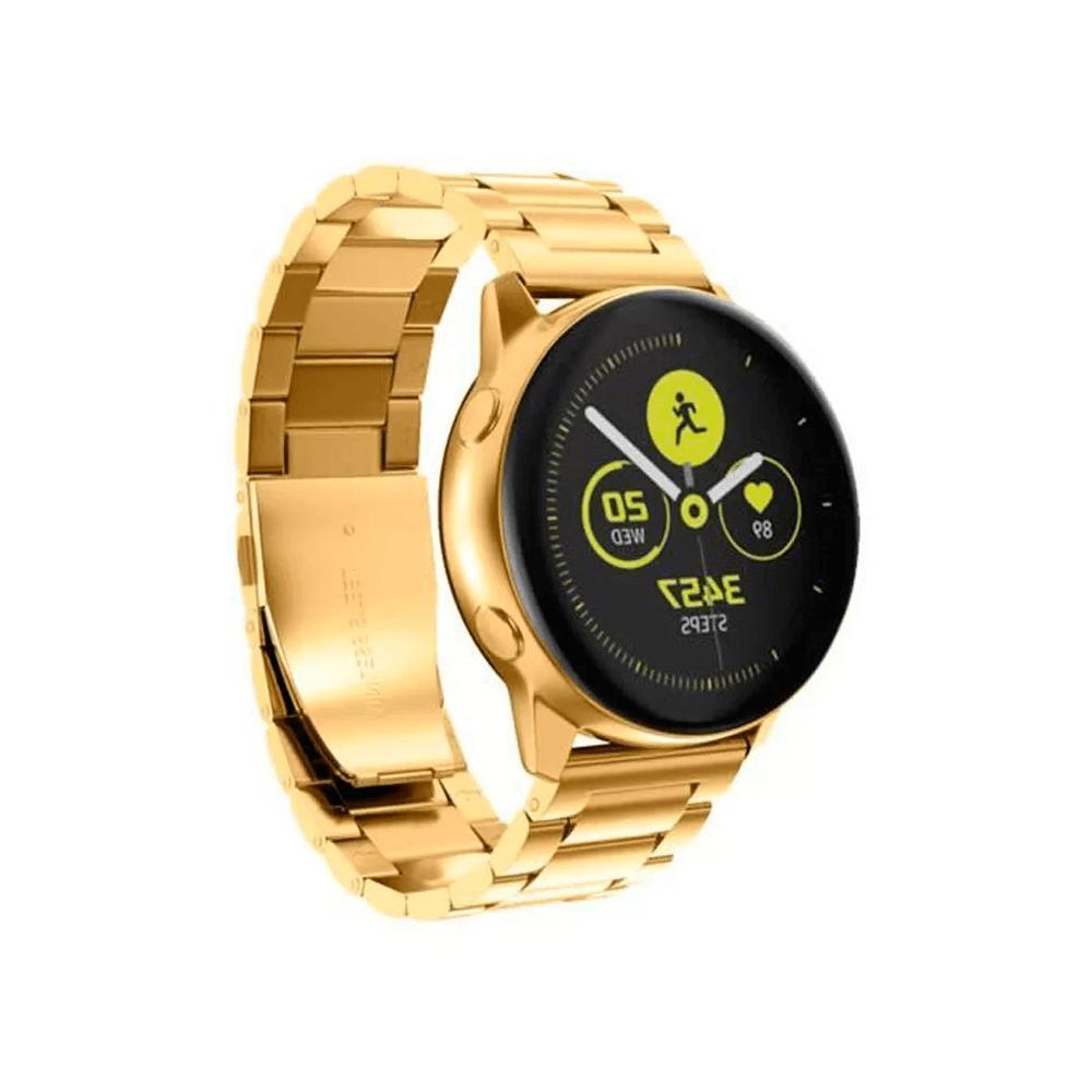 Pulseira Relógio Smartwatch Aço Inox 3 Elos Smartband