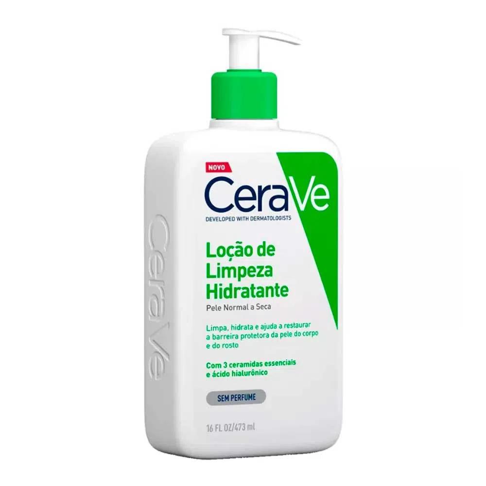 Miniatura Ceravê Loção De Limpeza Corporal E Facial 473Ml Sem Perfume