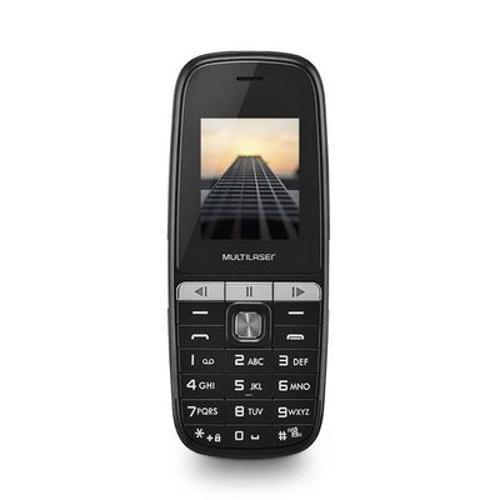 Miniatura Celular Multilaser Up Play Dual Chip Mp3 Câmera Preto P9076