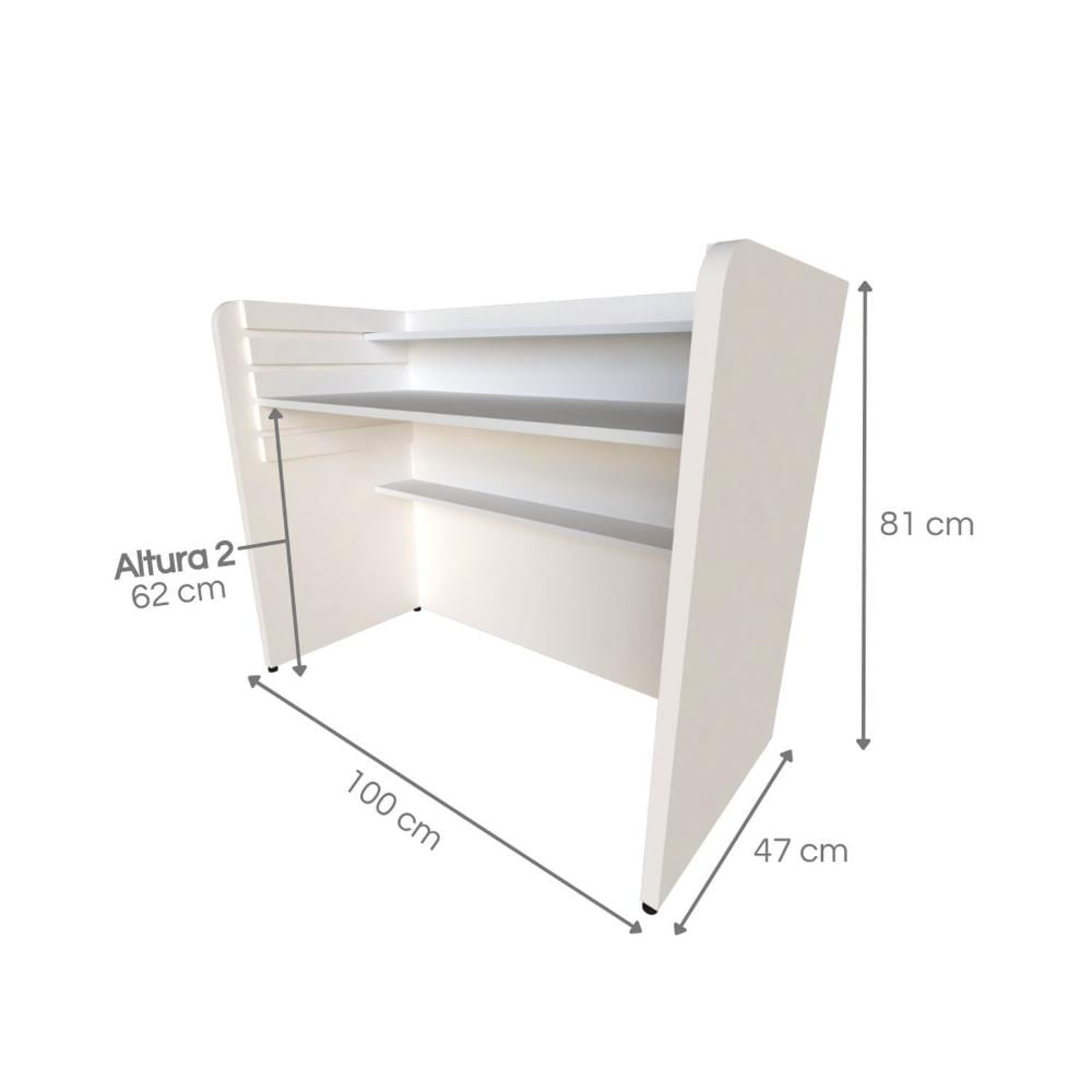 Escrivaninha / Mesa Infantil com Regulagem de Altura Branco