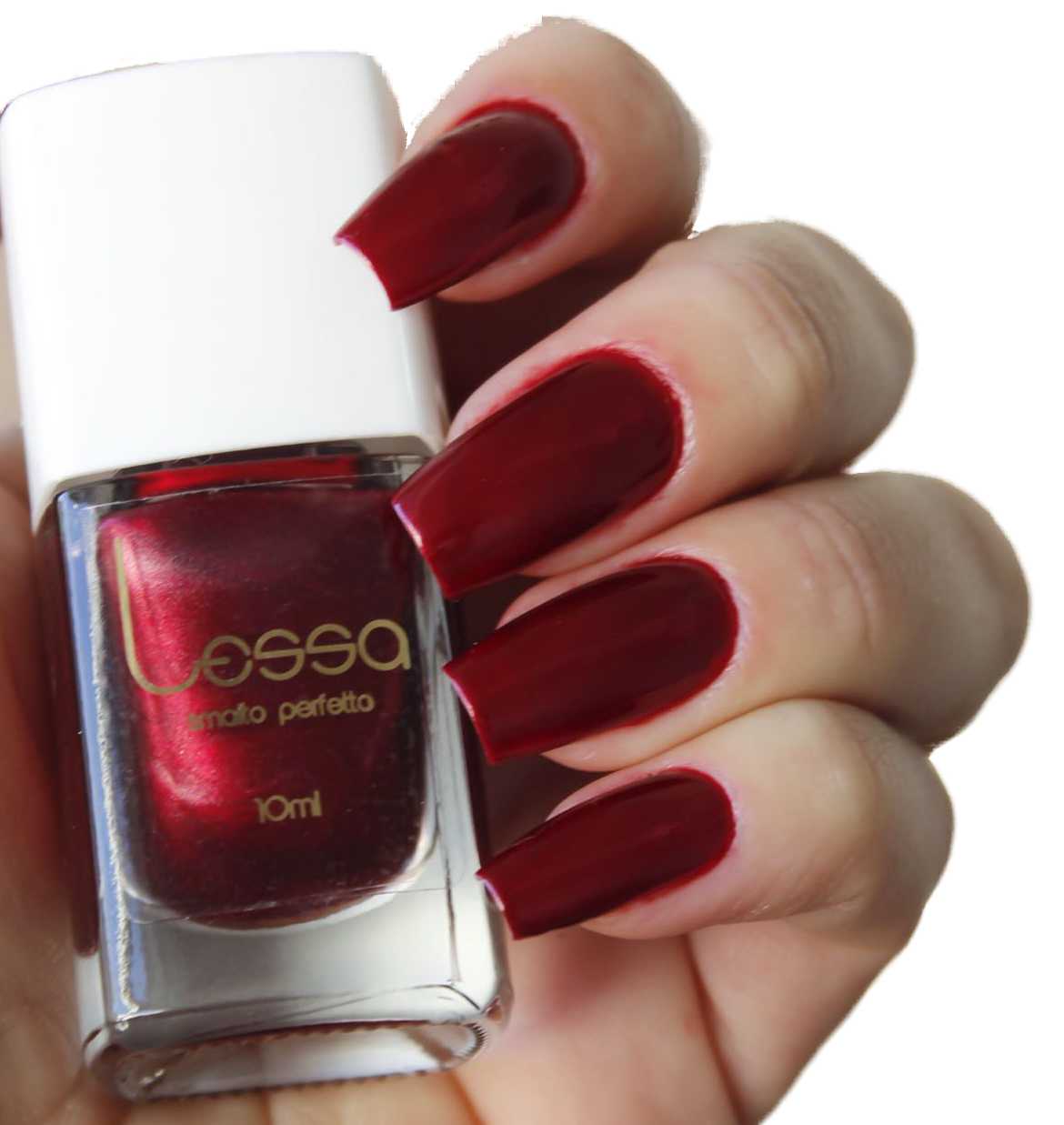 Miniatura Esmalte vermelho metálico da marca Lessa Cosméticos