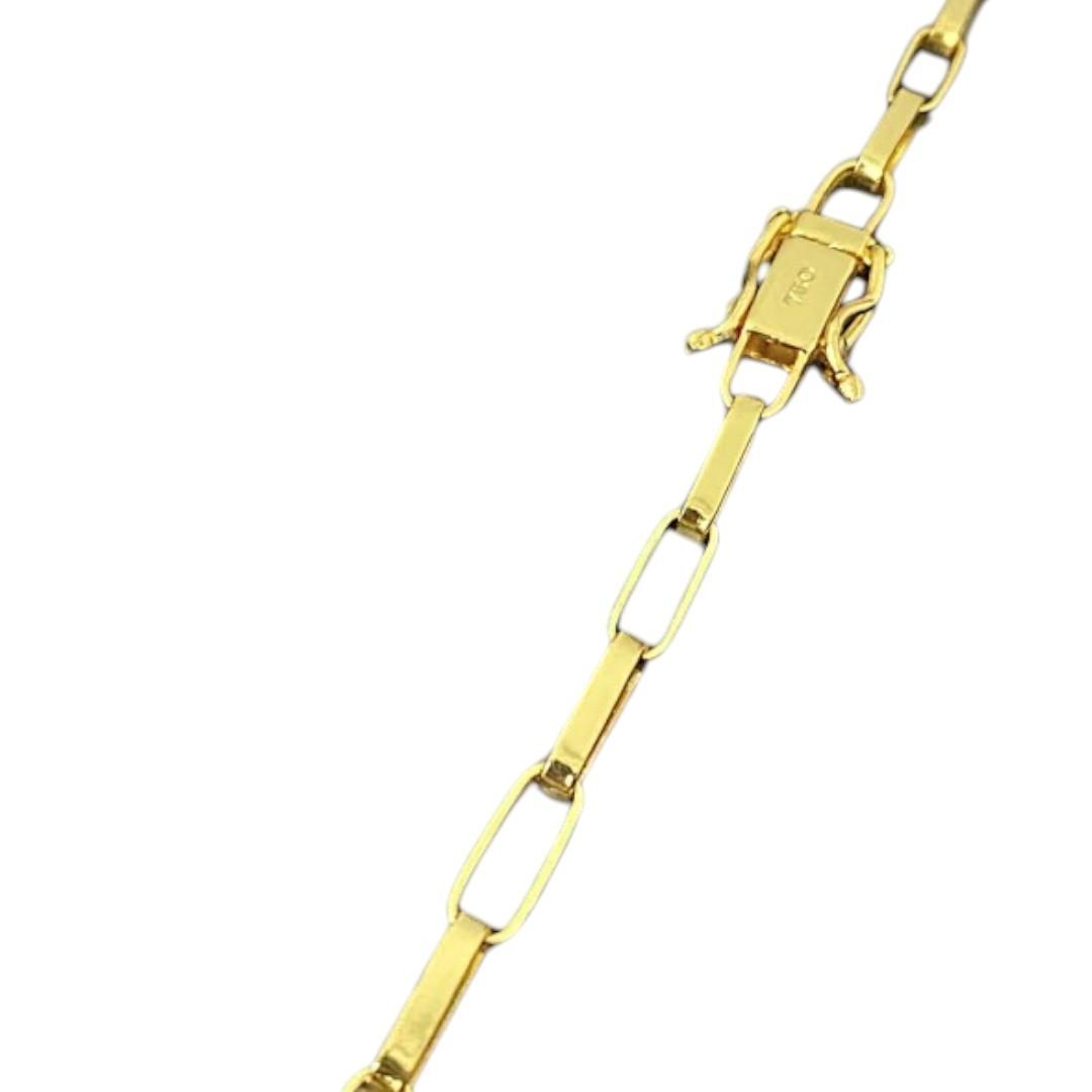 Miniatura Cordão Tijolinho Alongado 5Mm - Banhado A Ouro 18K