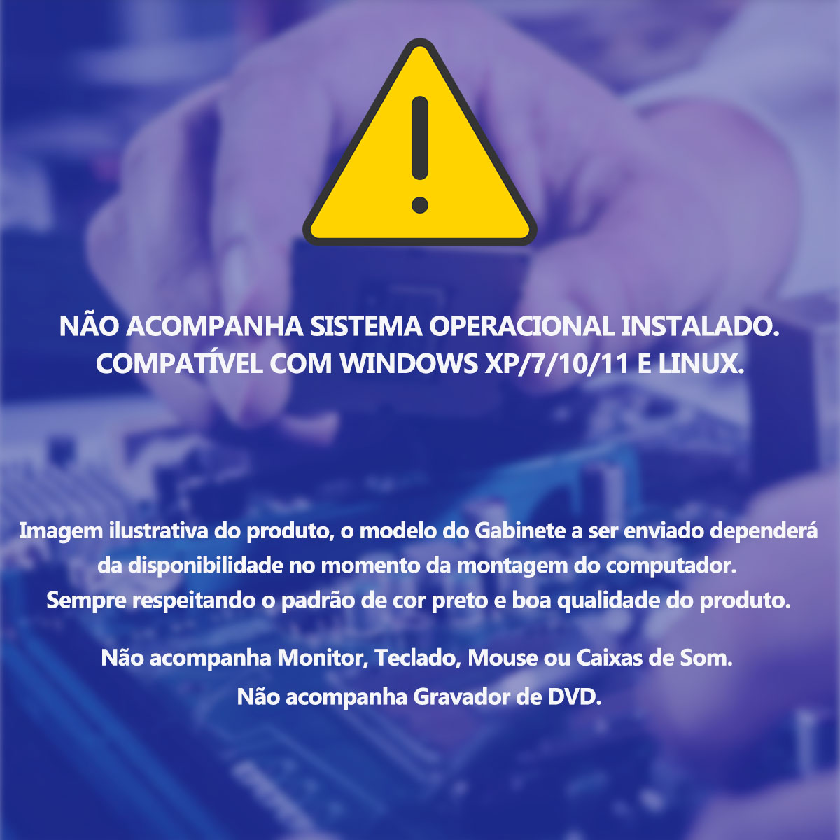 Miniatura Computador Desktop, Intel Core I5 9º Geração, 8GB RAM, HD SSD 240GB, Conexões USB/VGA/HDMI/LAN/SOM