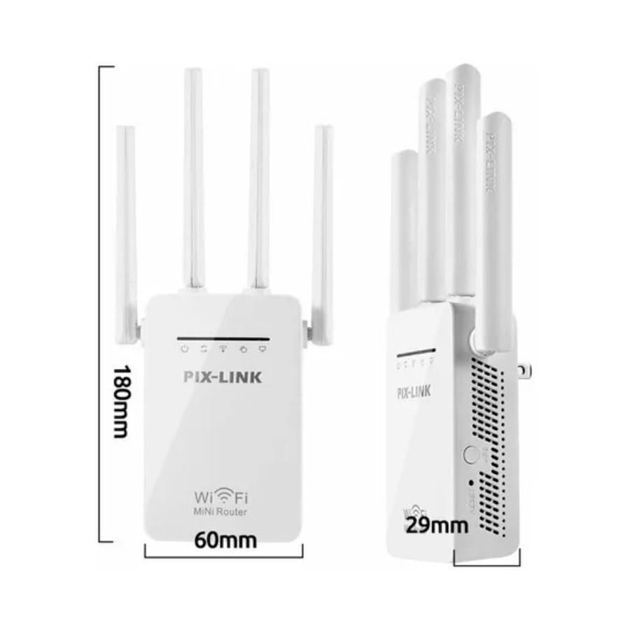 Força Renovada: Repetidor Wifi 2800M 4 Antenas Amplificador
