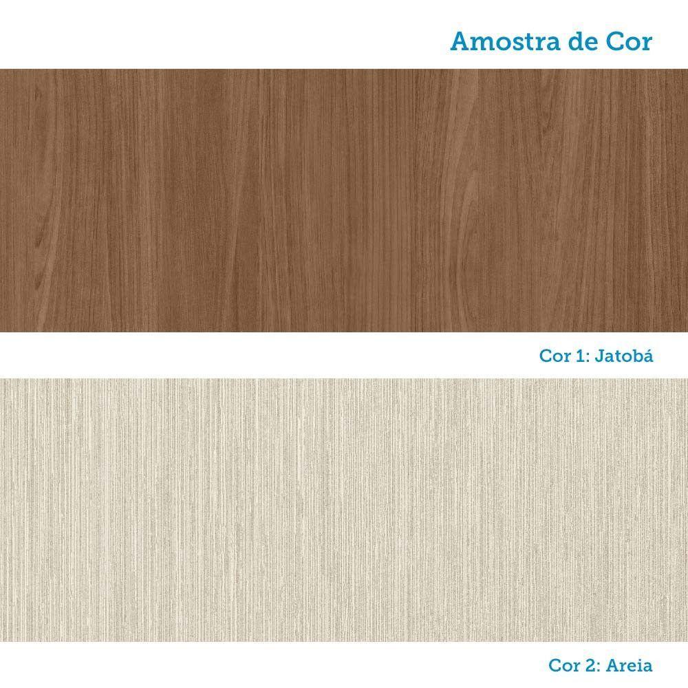 Guarda Roupa Casal 194,4cm 6 Portas 2 Gavetas Com Espelho Horácio Estilo Mm Jatoba Areia