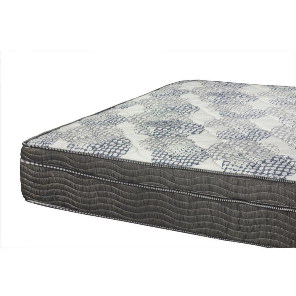 Miniatura Cama Box Baú Viúva + Colchão De Molas Ortobom 128cm Preto
