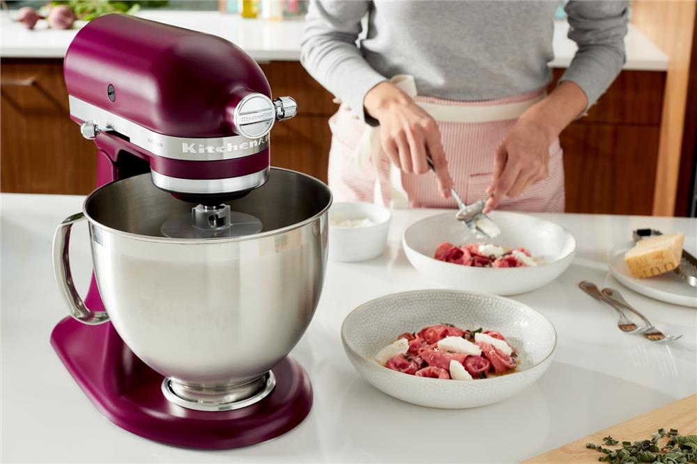 Miniatura Batedeira KitchenAid Artisan Beetroot - KEA38AR 110V