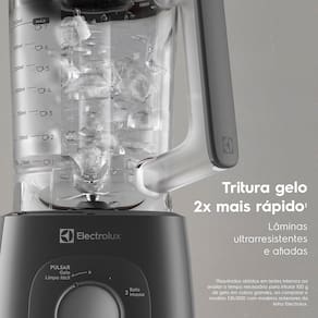 Liquidificador Electrolux EBL1000 Efficient TriForce 1000W 2,7L Cinza 110V