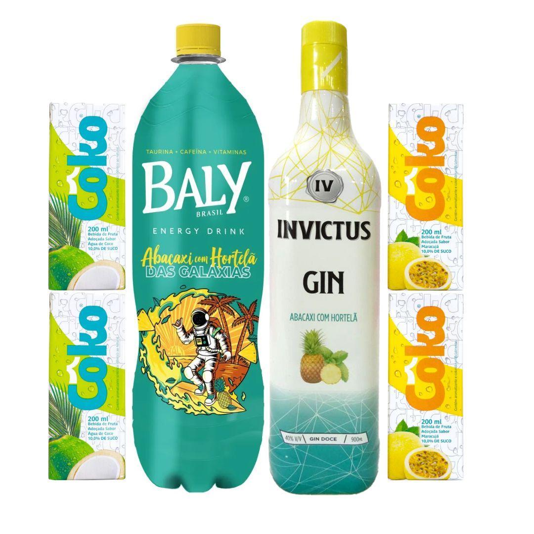 Gin Invictus Abacaxi Com Horte… | Shopping do Inter