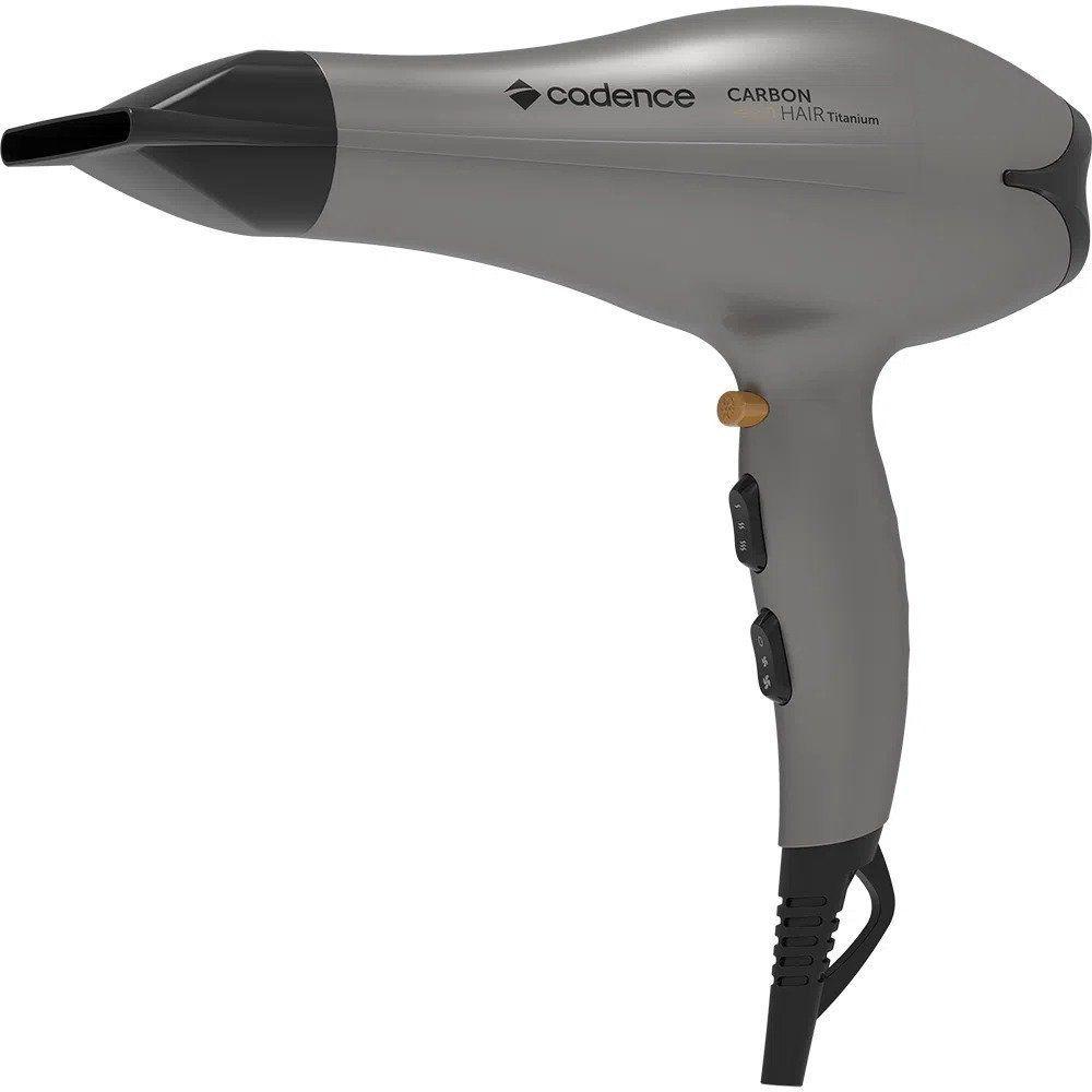 Miniatura Secador De Cabelos Cadence Carbon Hair Titanium 220V SEC830