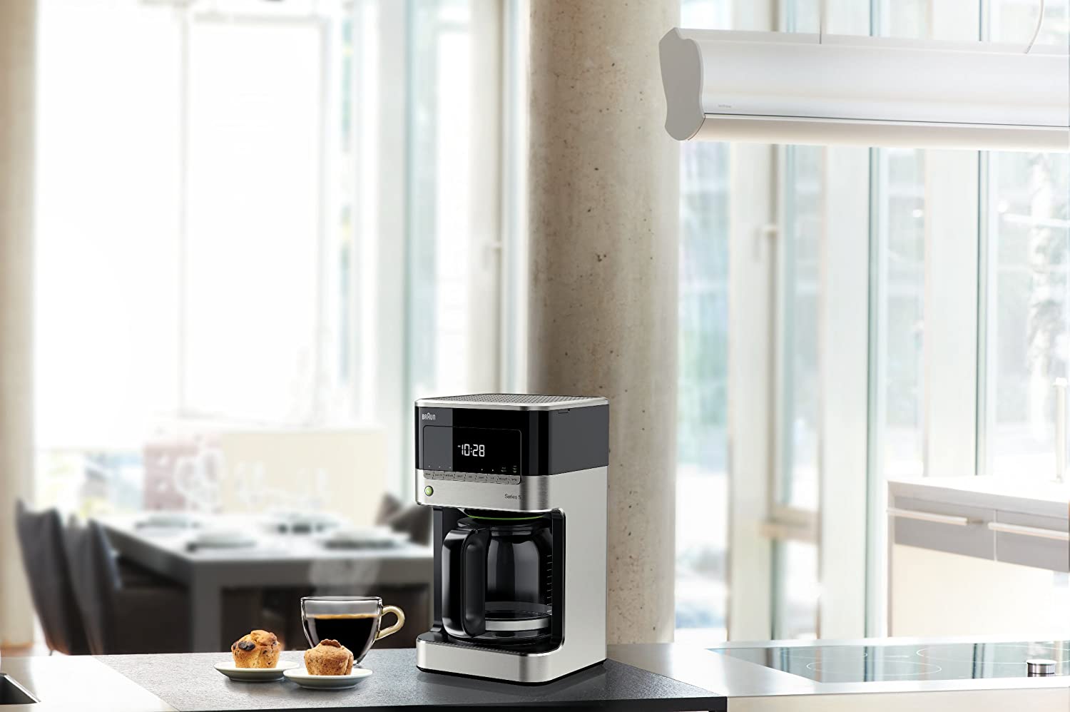 Miniatura Máquina de Café Braun Brew Sense Drip preta