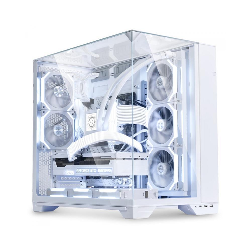 Miniatura Gabinete Gamer Lian Li O11 Vision O11Vw Branco