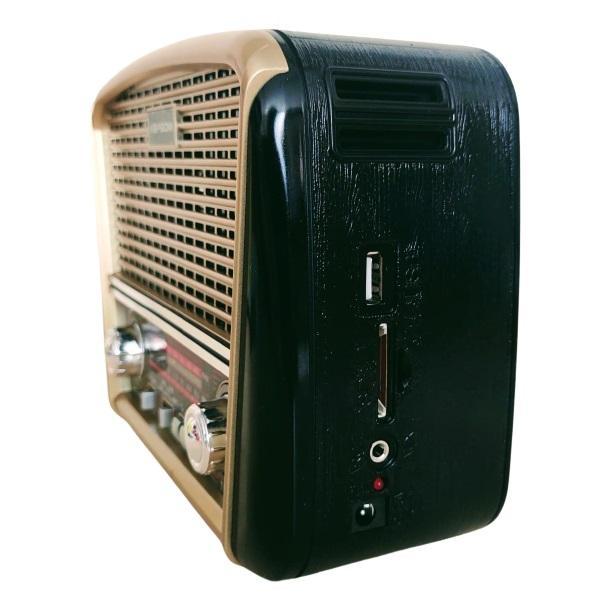 Rádio Vintage Am Fm Bluetooth Retrô Anos 80 90 Bivolt