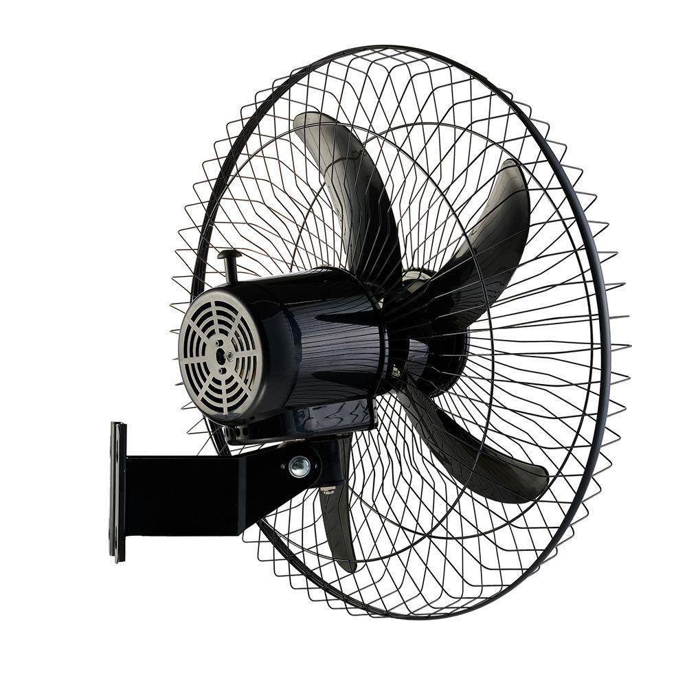 Miniatura Ventilador Wap Parede Rajada Pro Preto Bivolt 60cm 5 Pás FW006661
