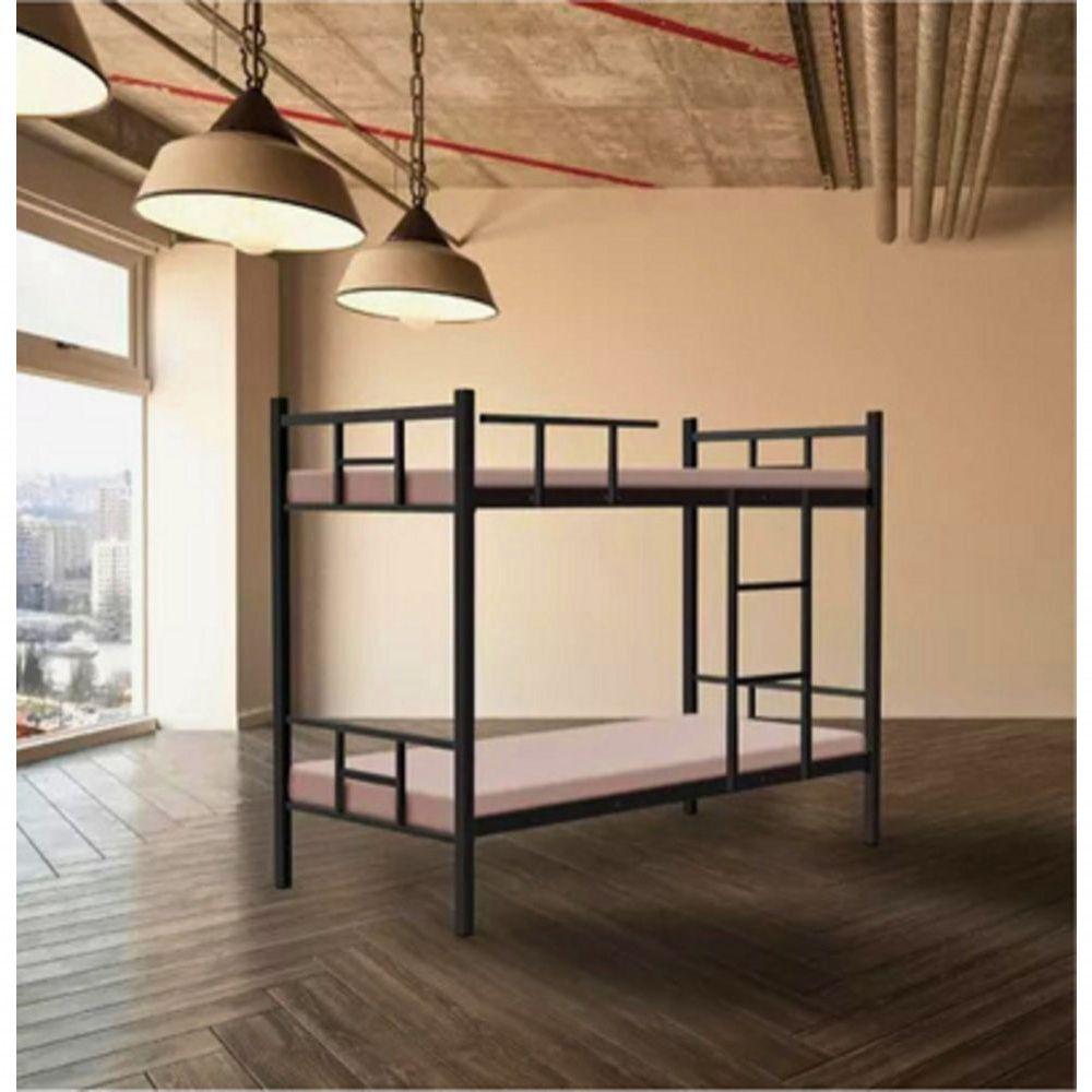 Miniatura Beliche Solteiro Aço Ferro Metal Robusto Tamanho 88x188 Cor Preto Estilo Industrial Be-03