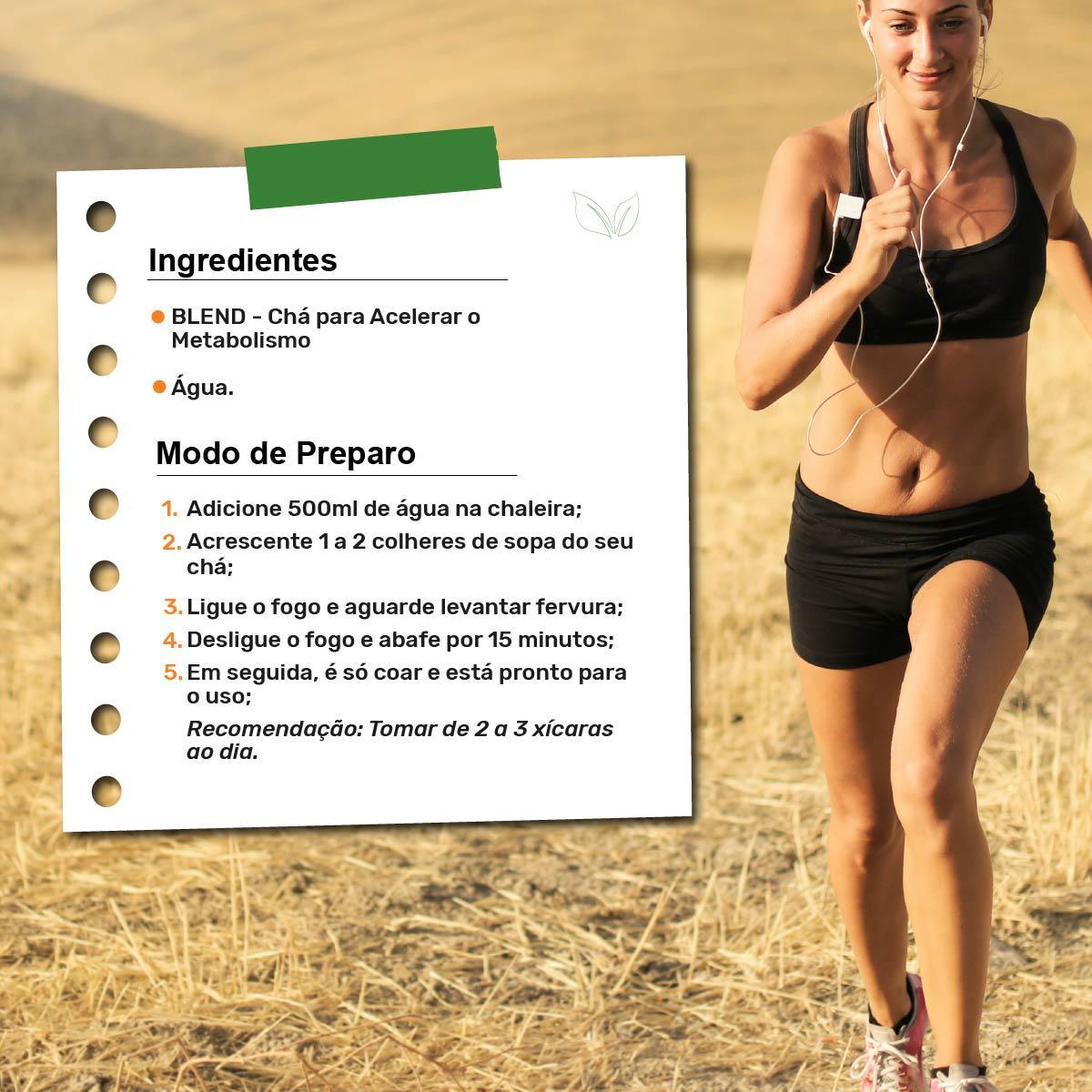 Miniatura Blend - Chá Para Acelerar O Metabolismo - Natural - 50G