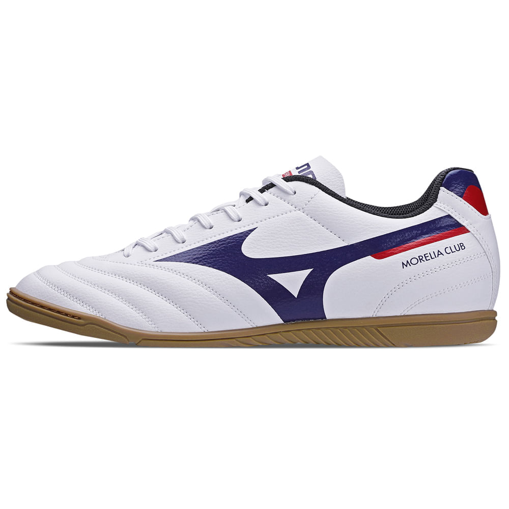 Miniatura Chuteira Futsal Masculina Mizuno Morelia Club IN 38 Branco