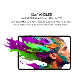 Tablet VAIO TL12 12.6” Android 15 256GB Octa-Core Wi-fi 5G 13MP Teclado Inteligente VAIO PEN Preto