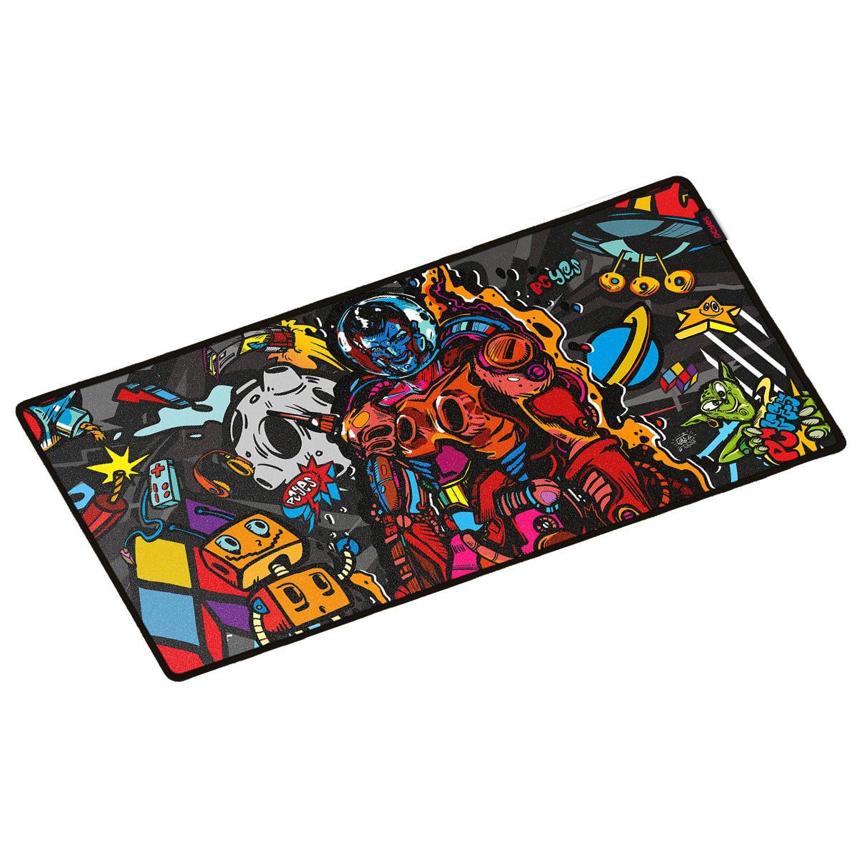 Miniatura Mouse Pad Gamer Pcyes Dr Kepler Extended 900 X 420 Drk90X42