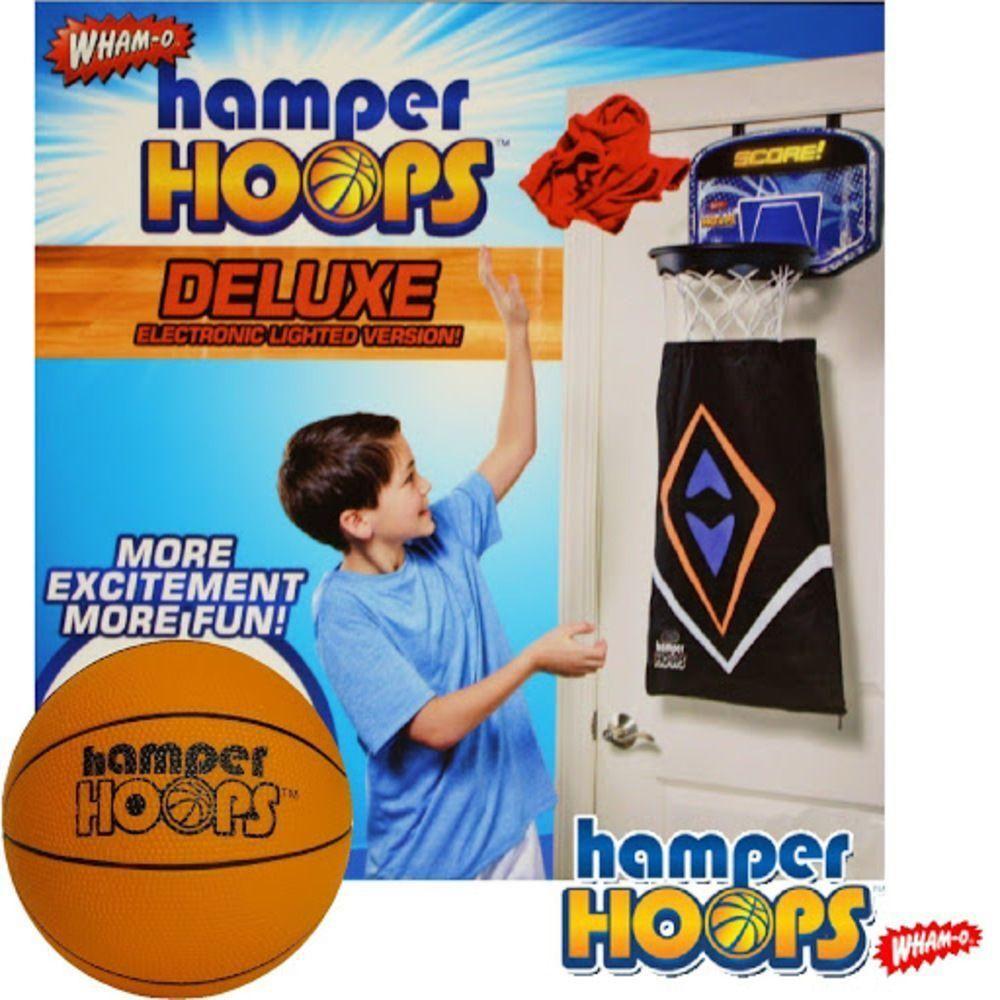 Cesto Roupa Suja Infantil Organizador Lavanderia Suspenso Tabela Basquete Aro Arara 2 Em 1 Hamper Hoops
