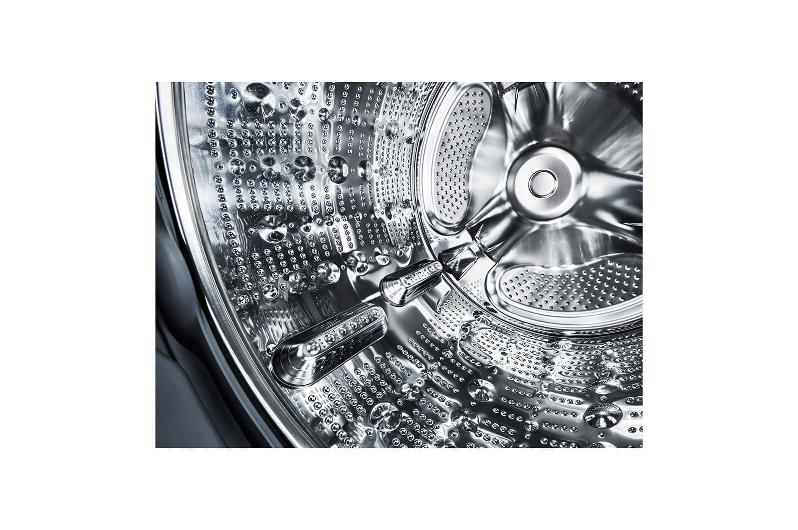 Lavadora e Secadora Elétrica Smart LG WashTower™ 17kg Aço Escovado Preto com Inteligência Artificial AIDD™ - WK17BS6A