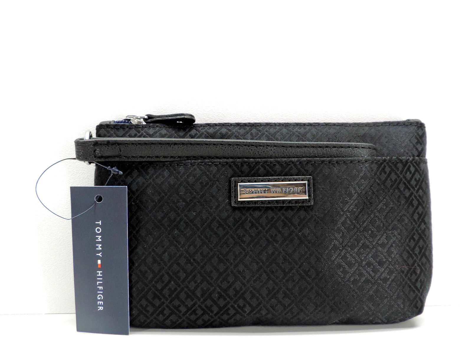 Miniatura Bolsa Tommy Hilfiger Original Carteira Alça De Mão Preta