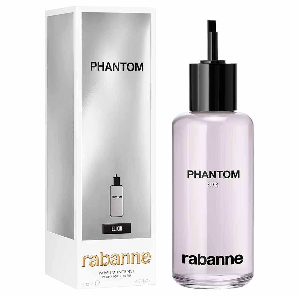 Miniatura Perfume Phantom Elixir Paco Rabanne Masculino Parfum Intense Refil 200ml