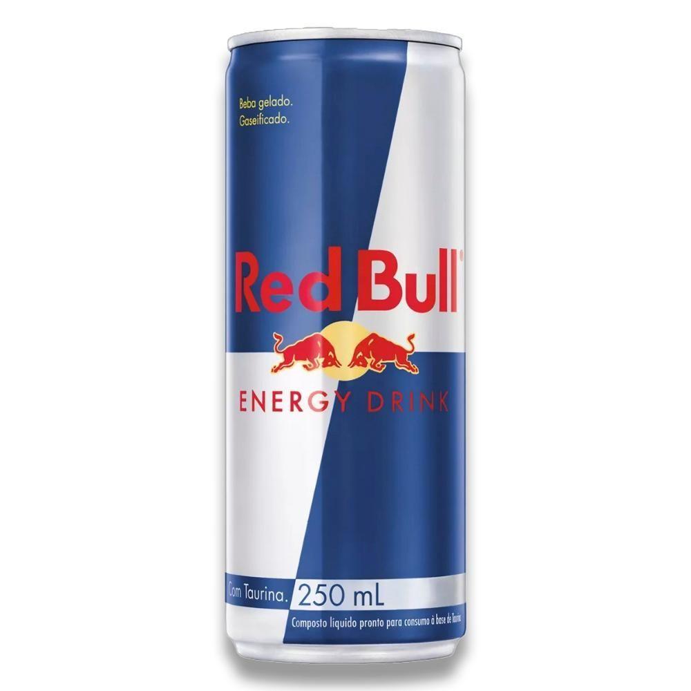 Miniatura 6 Energético Red Bull Energy Drink Original Lata 250ml