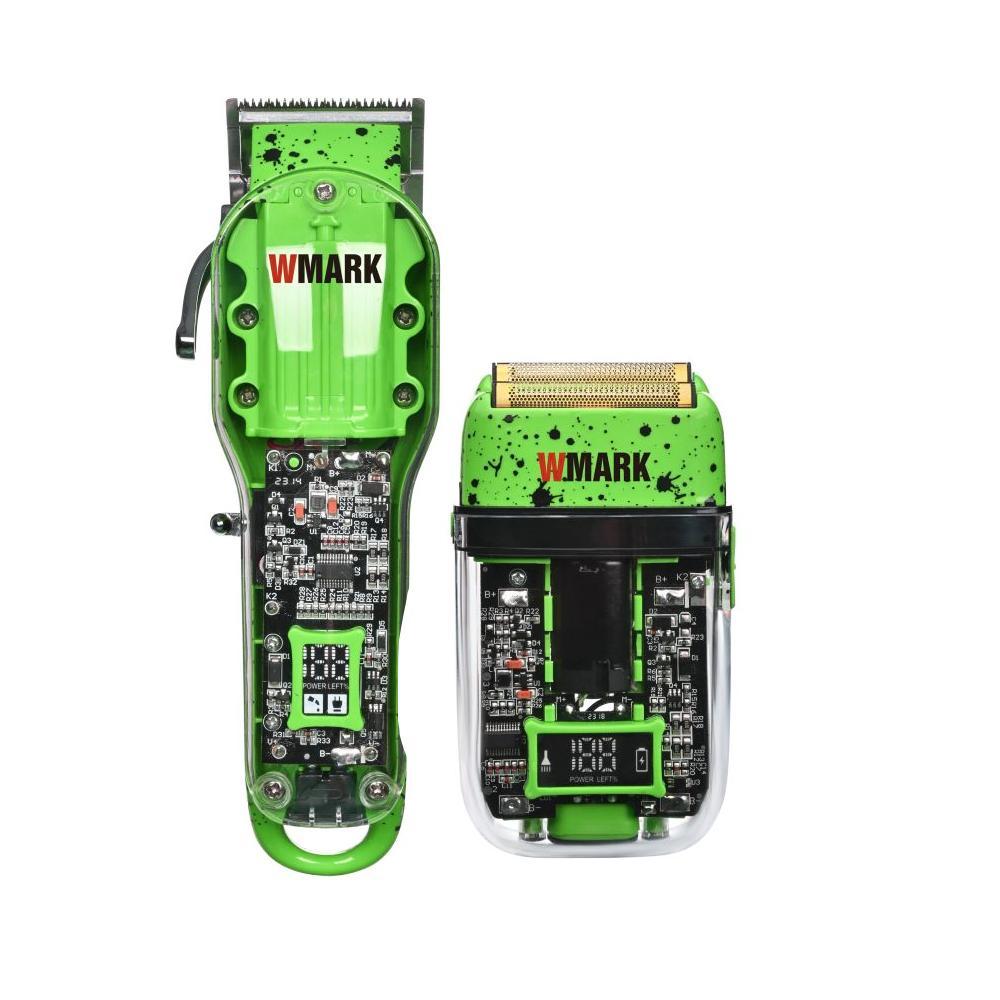 Miniatura Máquina Cortar Cabelo Profissional NG412 Wmark - Ajustável