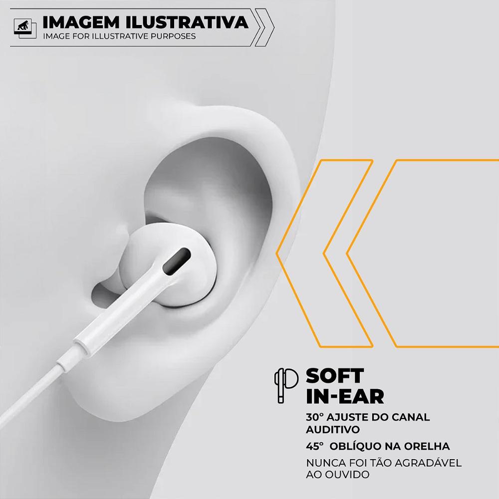 Miniatura Earbuds - Fone de ouvido Fone de ouvido Dual Air Lightining MFI - Gshield