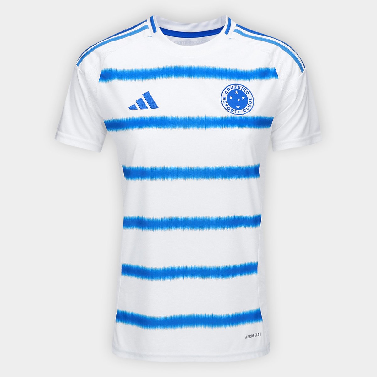 Miniatura Camisa Cruzeiro II 25/26 s/n Torcedor Adidas Feminina Branco+Azul - G