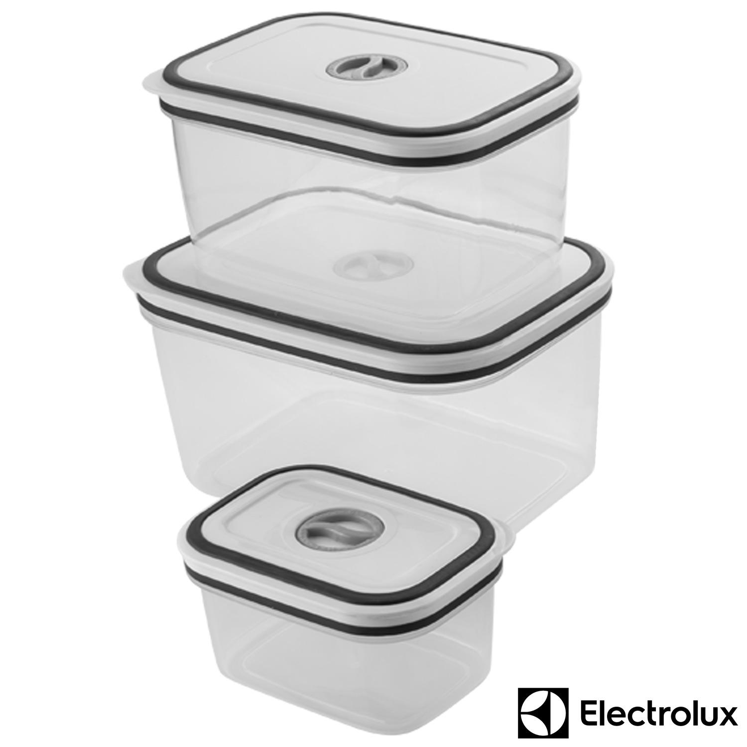 Jogo de Potes com 10 Peças com Tampa - Electrolux