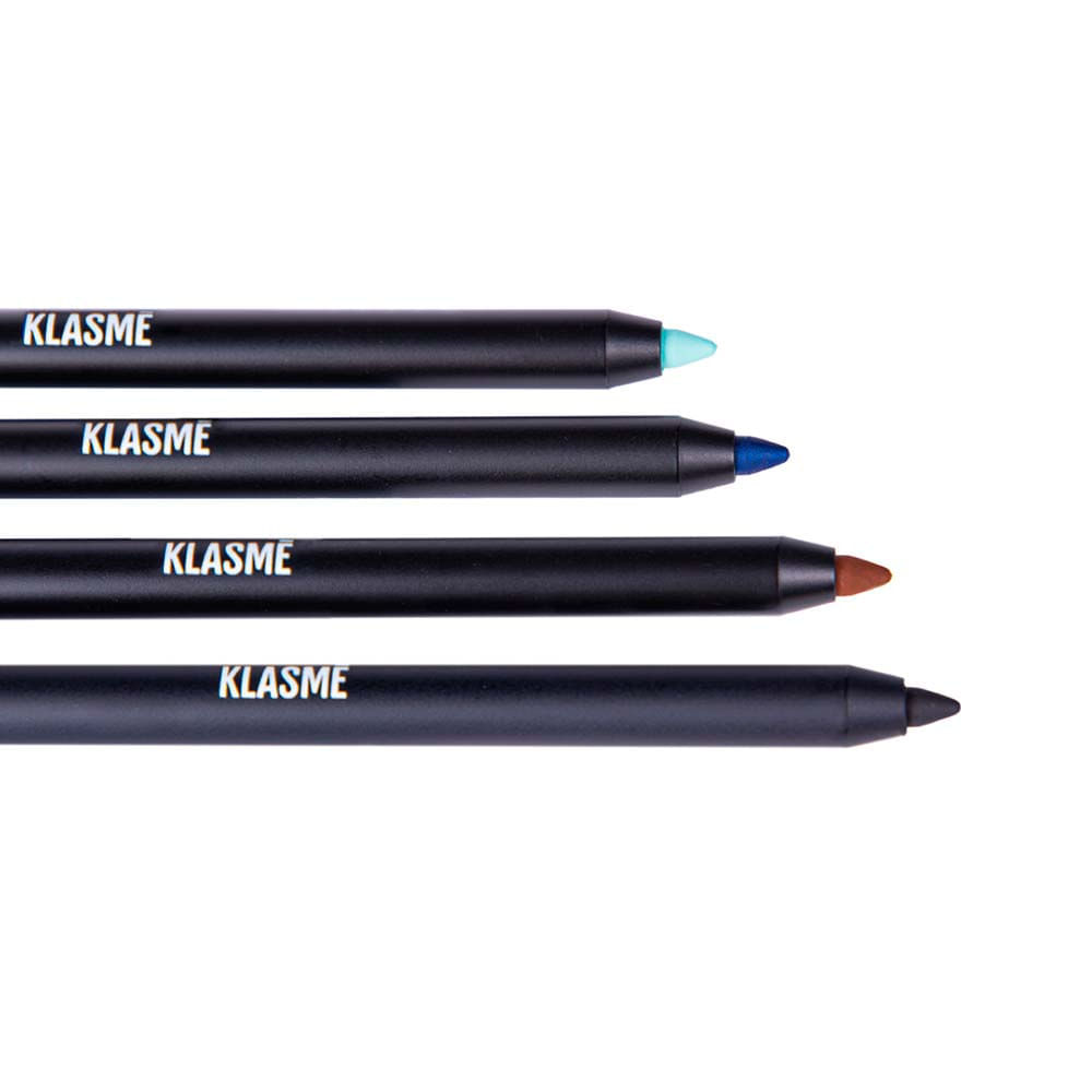 Miniatura Lápis Delineador em Gel Klasme Eyeliner Pincel Azul