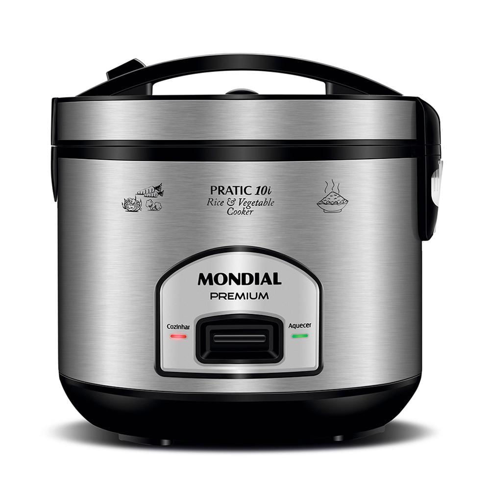 Miniatura Panela Elétrica Mondial Pratic 10I Pe-42-10 Xícaras 220V