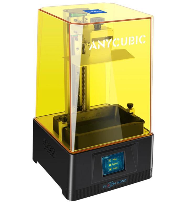 Miniatura Impressora 3D Resina Uv / Sla - Anycubic Photon Mono Impressora - Resina - Fonte - Anycubic - 3d - Manual - Sla - Lcd