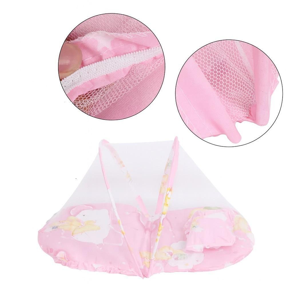 Berco Mosquiteiro Barraca Mini Cama Colchonete Bebe Tenda Portatil Colchao Dobravel Ninho Infantil