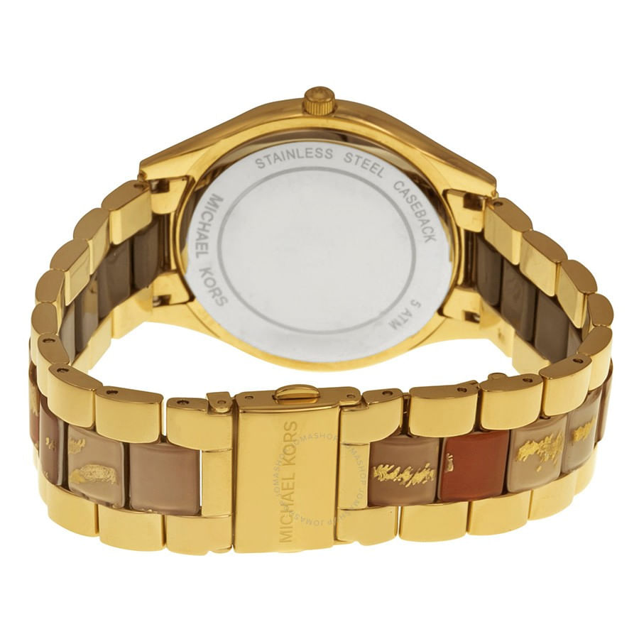 Miniatura Relógio Feminino Michael Kors MK4300 Slim Runway 42mm