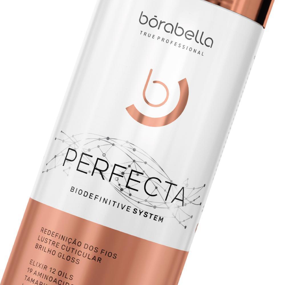 Miniatura Kit 03 Escova Progressiva Perfecta Orgânica Borabella 250Ml
