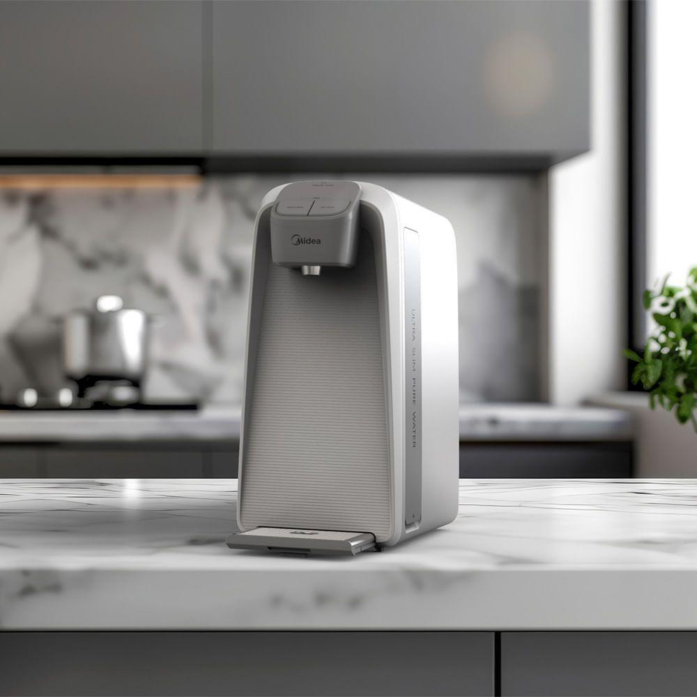 Miniatura Purificador De Água Midea Slimpure Branco JDD2580TW Bivolt
