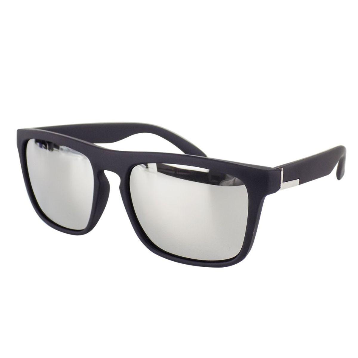 Miniatura Oculos Sol Masculino Praia Protecao Uv Verao Emborrachado