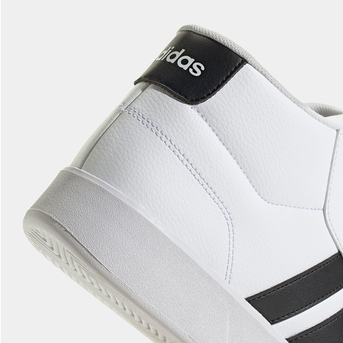 Tênis Adidas Breaknet Mid Masculino Branco+Preto - 37