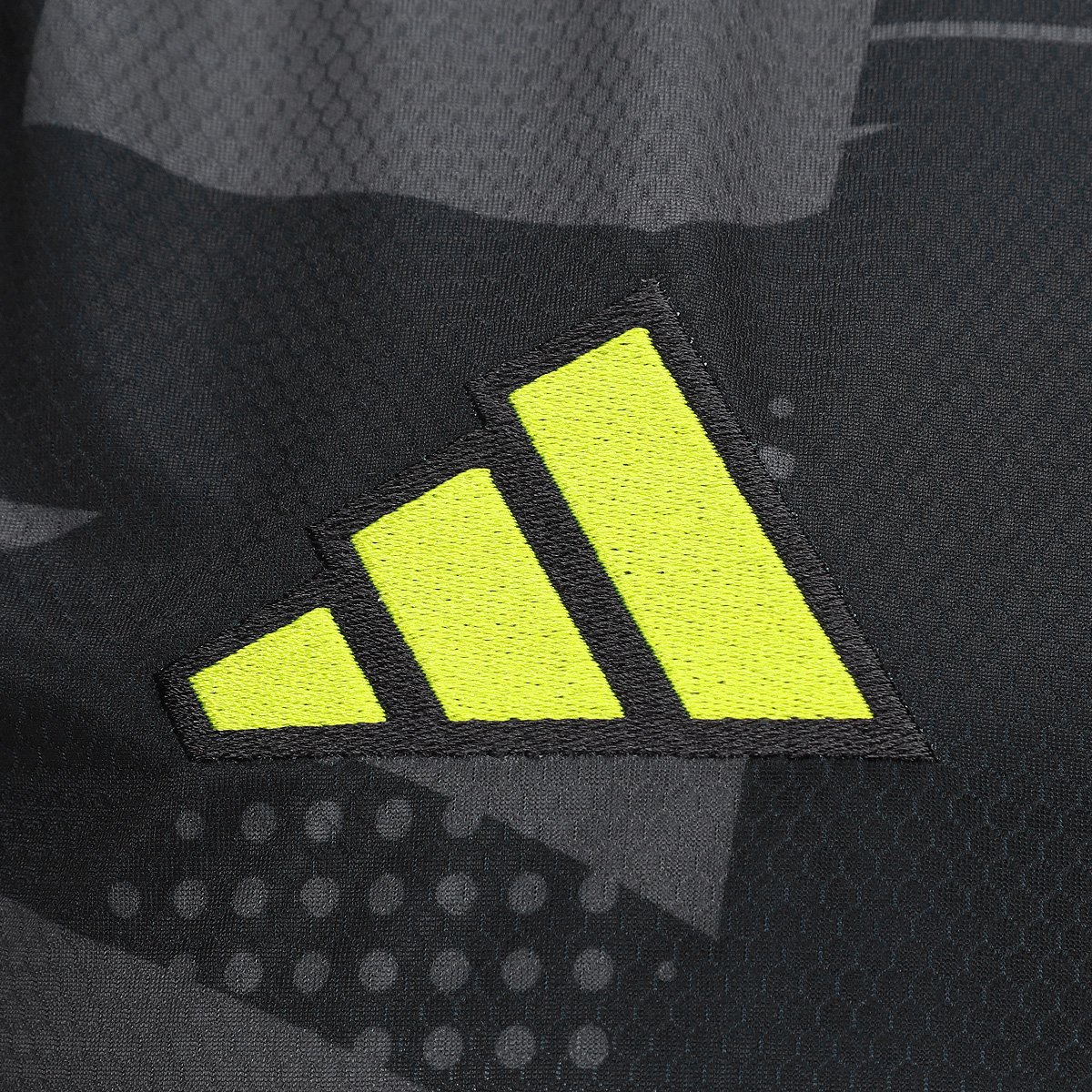 Miniatura Camisa Goleiro I Internacional 25/26 Adidas Masculina Preto - EGG