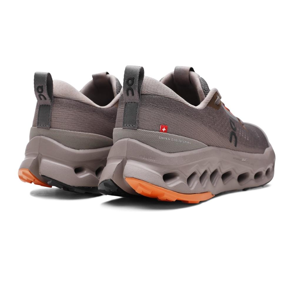 Miniatura Tênis On Running Cloudsurfer Trail 2 Masculino Cinza / Laranja - 38