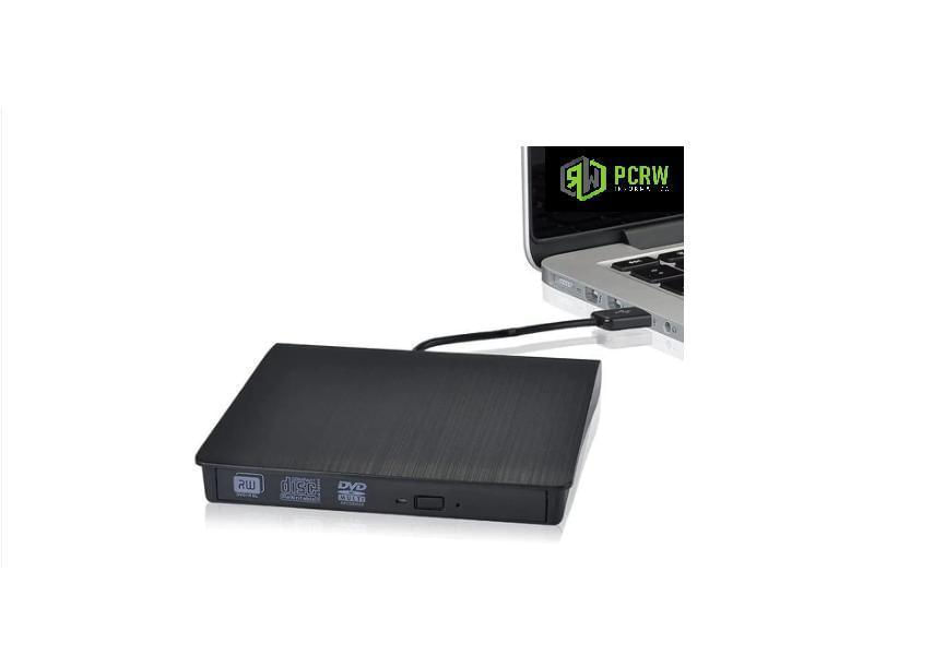 Miniatura Leitor E Gravador De Cd Dvd Externo Via Usb 3.0 Portatil